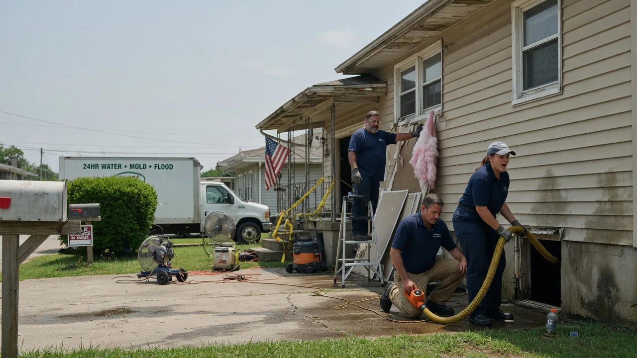 Water Damage Repair in Erie, IL near me